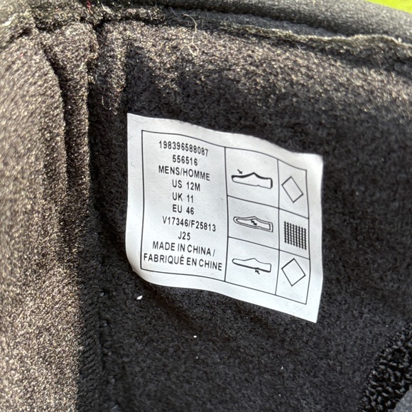 Lands' End Expedition Quilted Slip On Winter Snow Boots Mens 12 M Black Shoes - Picture 10 of 10